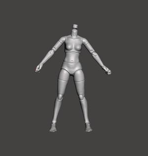 Crazy Figure - Female - Small