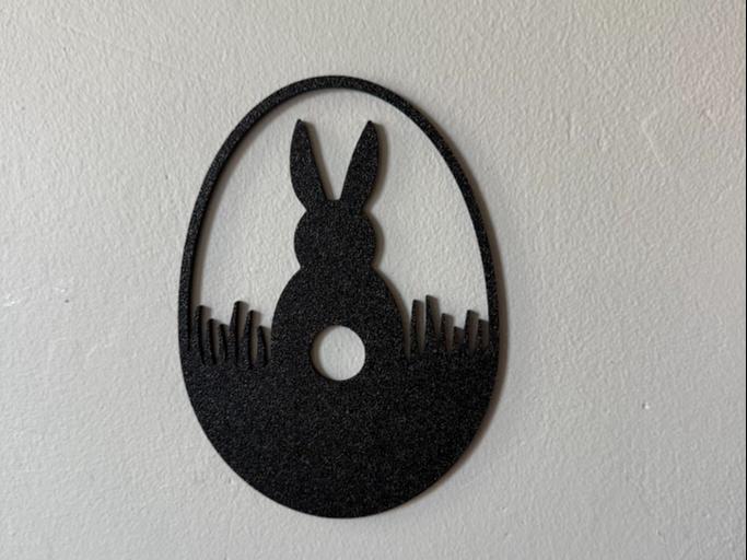 Easter Bunny Silhouette 