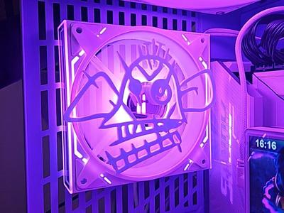 Arcane Jinx Monkey Bomb 120mm Fan Shroud