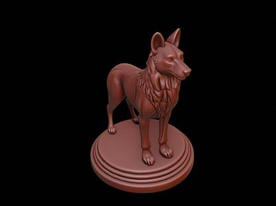 Hyena Animal Figure Printable