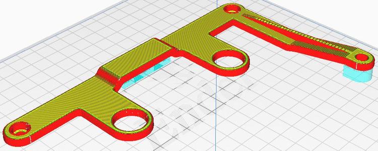 Ender 3 3in1: Spring guide + handle + 1/4"(7mm) tripod screw Optimized for Automated print bed clearing 