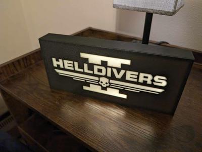Helldivers Light Box