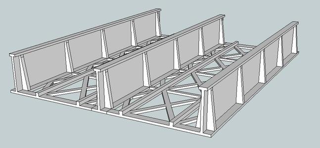 7.5 Inch Double Straight Bridge
