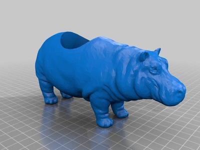 Hippo Tea Light