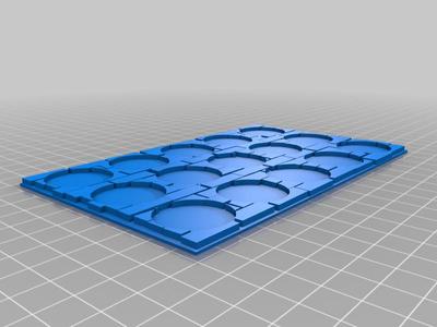 3 x 5 25 mm movement tray