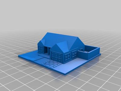 Mini Suburban house (Testing)