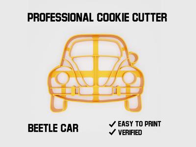 Beetle car Cookie cutter