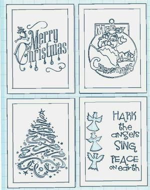 Holiday Lantern - Xmas Shadow Panels