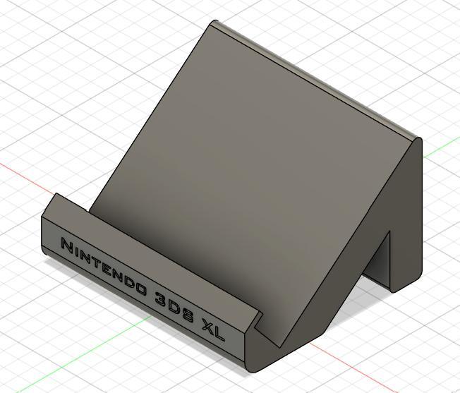 Displaystand for Nintendo 3DS XL