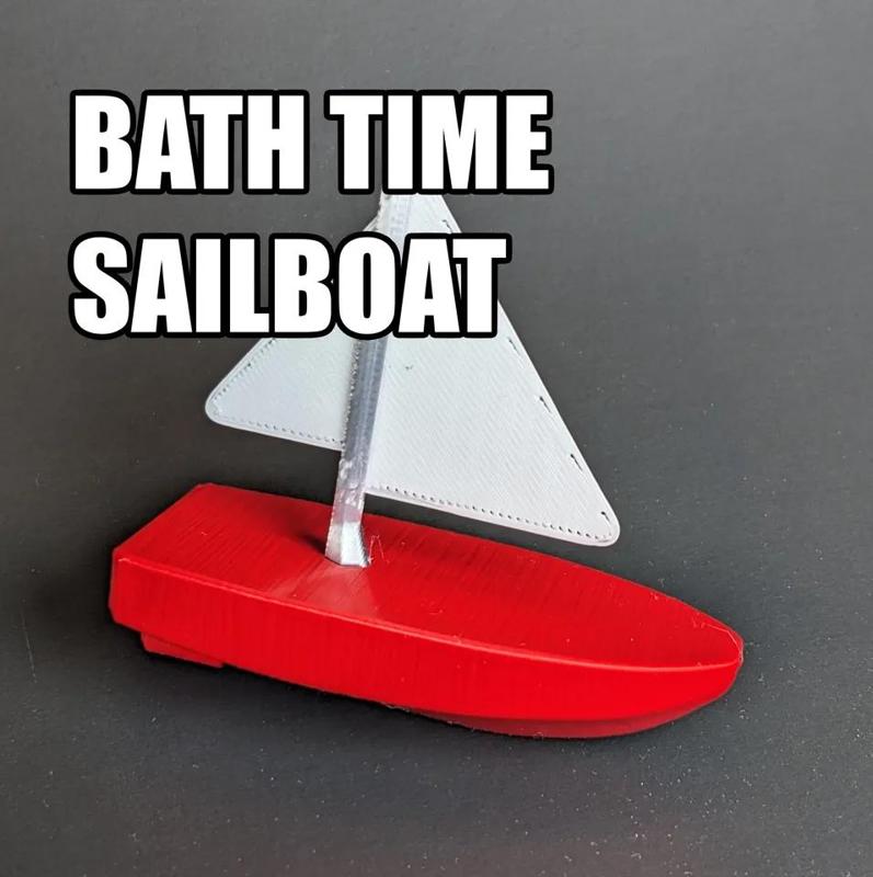 Bath Time Sailboat   