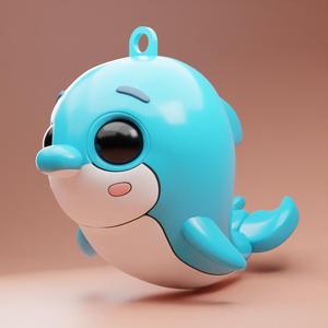 Adorable Dolphin Keychain Model