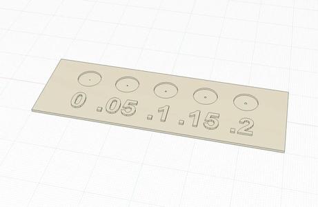 Elephant foot compensation test (that REALLY works)   