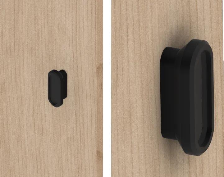 Modern cabinet knob   