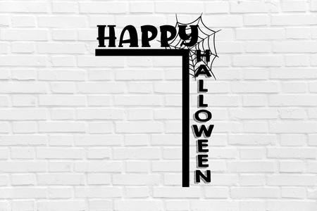 HALLOWEEN wall decor happy door