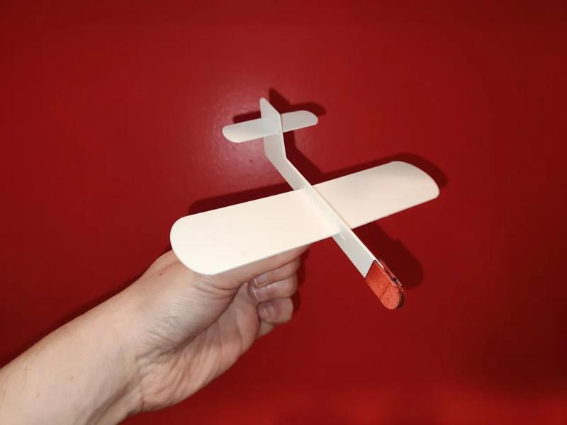 Retro Foam Glider for Lightweight PLA (LW-PLA)   