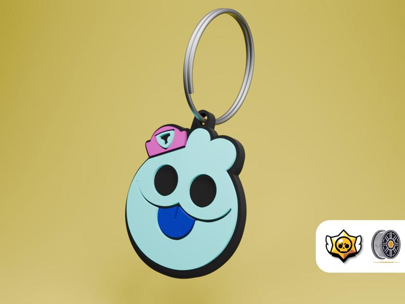 Squeak | Brawl Stars Keychain Series