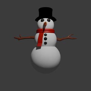 cute snowman