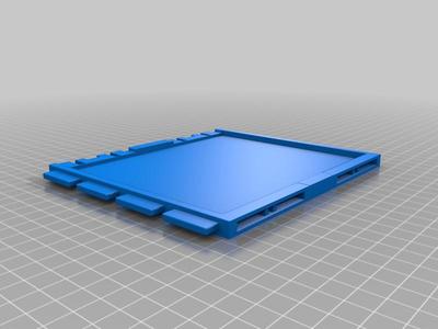 Playmobil compatible steck Wall blank