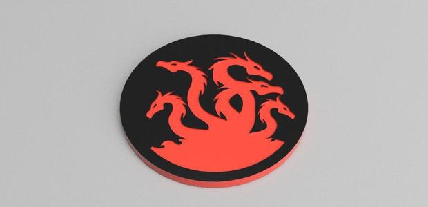 HYDRA THEMED DICE TRAY, 7 POCKETS 
