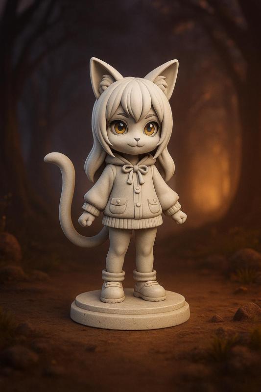 Mira Nyan – Winter Hoodie Catgirl