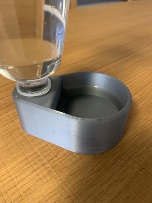 Chicken drinking trough