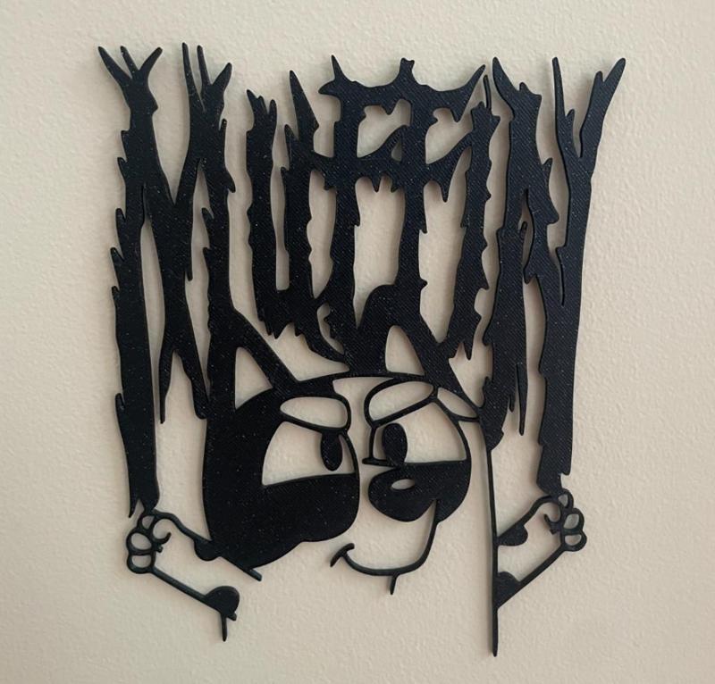 Muffin Bluey Wall Art / 2d art / Kids Room / 