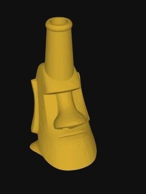HOOKAH MOUTHPIECE SHISHA MOAI 25X39X60MM EASY PRINTING WITHOUT HOLDERS