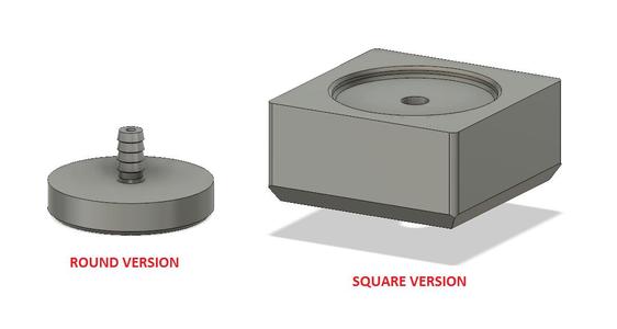 Rising feet extensions for Ikea Laneberg table (parametric)