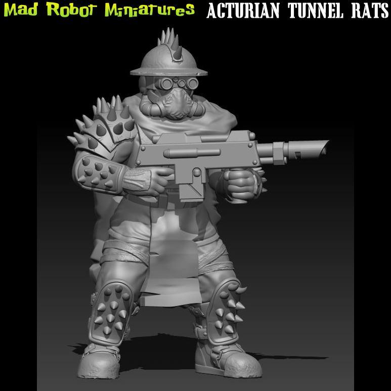 Acturian Tunnel Rats - Troops