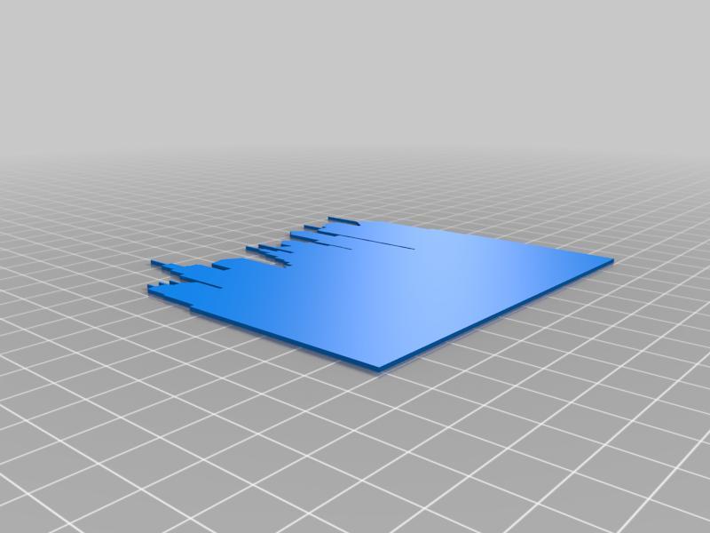 Umbrella wall frame