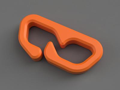Mitten hook mini-biner