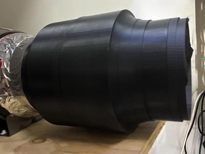 Inline Hepa/Carbon Filter Adapter 6 in Fan Adapter