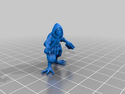 Crafty Kenku Adventurer - A Remix