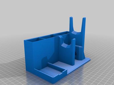 Hot glue gun stand (inc. Bosch)