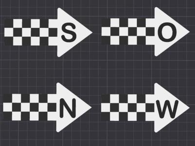 Expert Opinion Arrows Cardinal Directions