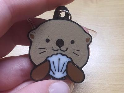 Otter Keychain