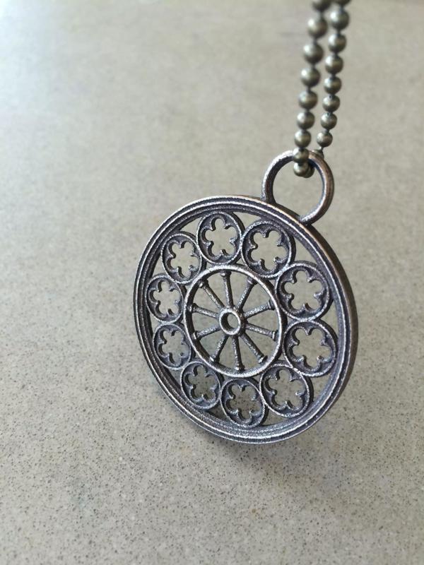 Rose Window Pendant
