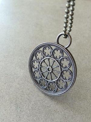 Rose Window Pendant