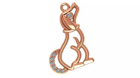 Dog Charm Necklace Pendant