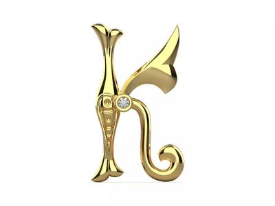 Alphabet Latin K