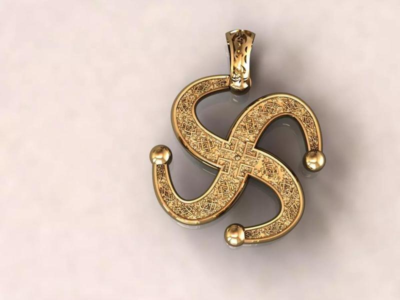 Gender symbol pendant 42