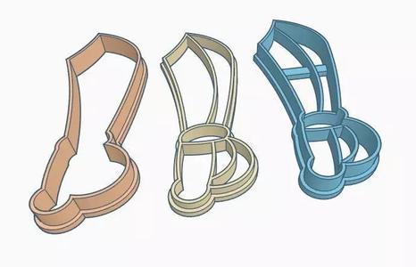 Pirate Saber Cookie Cutter Set