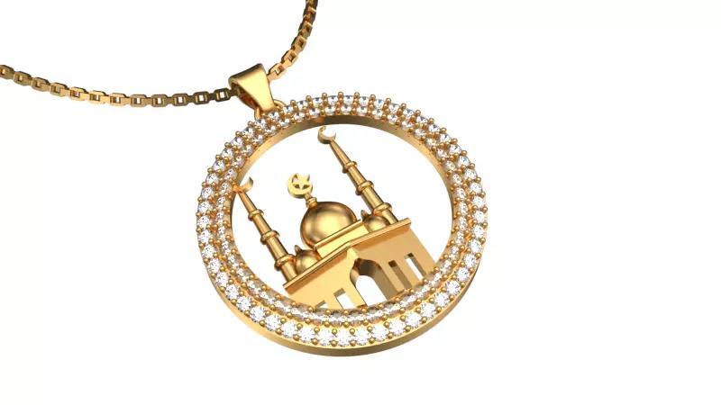 mosque pendant