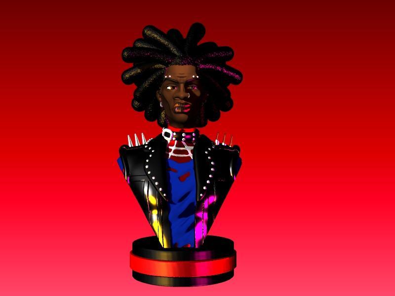 SPIDER PUNK HOBIE BROWN UNMASKED