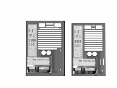 NCASE MB & GPU Rear IO Cover