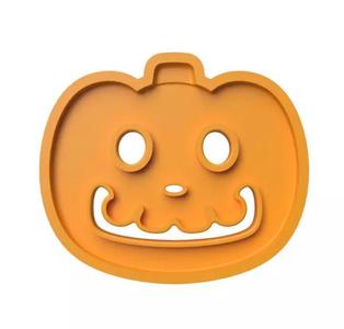 Cookie cutter Animal Crossing Pumpkin