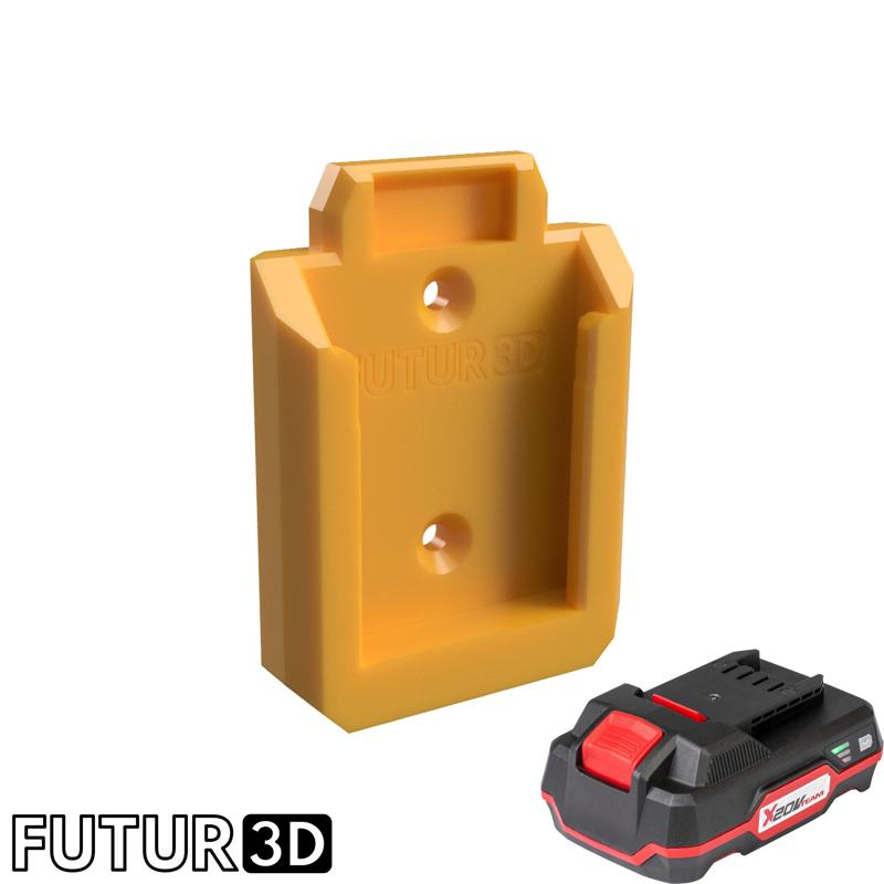 Parkside X20V Team Single battery holder with lock