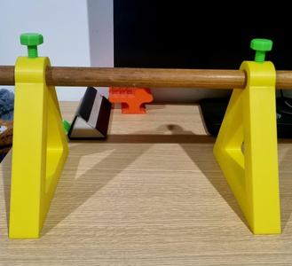 LAMINATE ROLL HOLDER - BINDING - LAMINATED VINYL BACKING - SCRAPBOOK - SCRAPBOOKING - BASE