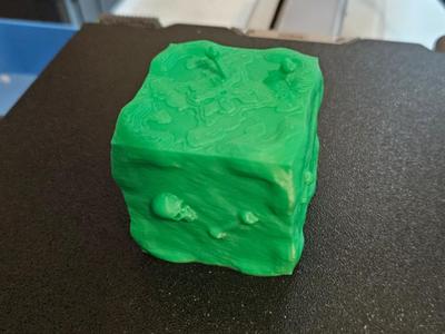 Gelatinous Cube – D&D Miniature (Nomad Sculpt)