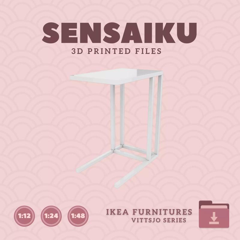 VITTSJO Laptop Stand for Mini Dollhouse - IKEA - 3D Print